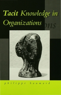 صورة الغلاف: Tacit Knowledge in Organizations 1st edition 9780761953371