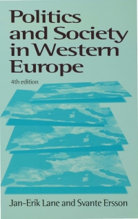 Imagen de portada: Politics and Society in Western Europe 4th edition 9780761958628