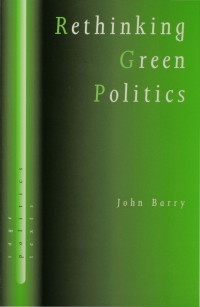 Imagen de portada: Rethinking Green Politics 1st edition 9780761956068