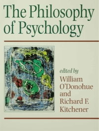 Immagine di copertina: The Philosophy of Psychology 1st edition 9780761953050