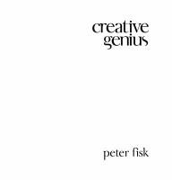 Imagen de portada: Creative Genius 1st edition 9781841127897