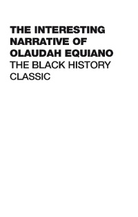 Imagen de portada: The Interesting Narrative of Olaudah Equiano 1st edition 9780857089137