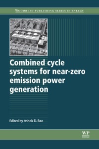 صورة الغلاف: Combined Cycle Systems for Near-Zero Emission Power Generation 9780857090133