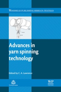 Imagen de portada: Advances in Yarn Spinning Technology 9781845694449