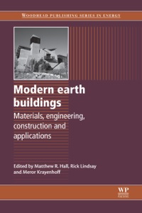 Omslagafbeelding: Modern Earth Buildings: Materials, Engineering, Constructions and Applications 9780857090263