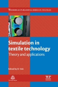 Cover image: Simulation in Textile Technology: Theory and Applications 9780857090294