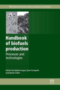 Imagen de portada: Handbook of Biofuels Production: Processes And Technologies 9781845696795