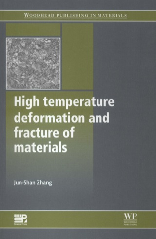 Imagen de portada: High Temperature Deformation and Fracture of Materials 9780857090799