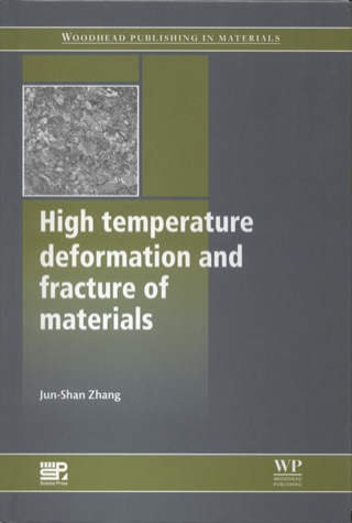 Imagen de portada: High Temperature Deformation and Fracture of Materials 9780857090799