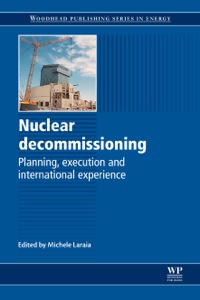 Imagen de portada: Nuclear Decommissioning: Planning, Execution and International Experience 9780857091154