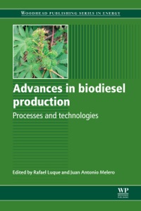 Cover image: Advances in Biodiesel Production: Processes and Technologies 9780857091178