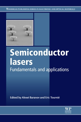 Cover image: Semiconductor Lasers: Fundamentals and Applications 9780857091215