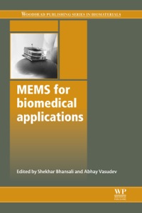 表紙画像: Mems for Biomedical Applications 9780857091291