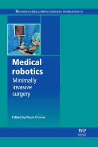 Imagen de portada: Medical Robotics: Minimally Invasive Surgery 9780857091307