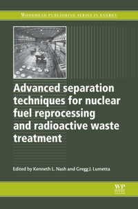 Titelbild: Advanced Separation Techniques for Nuclear Fuel Reprocessing and Radioactive Waste Treatment 9781845695019