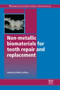 Imagen de portada: Non-Metallic Biomaterials for Tooth Repair and Replacement 9780857092441