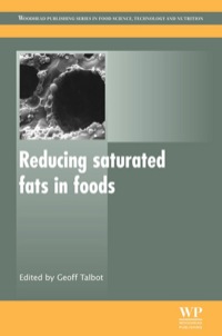 Cover image: Reducing Saturated Fats in Foods 9781845697402
