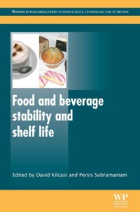 Cover image: Food and Beverage Stability and Shelf Life 9781845697013