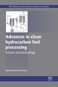 Omslagafbeelding: Advances in Clean Hydrocarbon Fuel Processing: Science and Technology 9781845697273