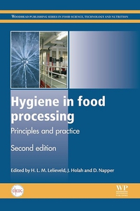 صورة الغلاف: Hygiene in Food Processing: Principles and Practice 2nd edition 9780857094292