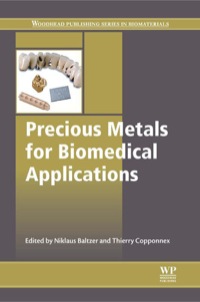 Imagen de portada: Precious Metals for Biomedical Applications 9780857094346