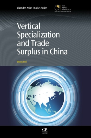 Titelbild: Vertical Specialization and Trade Surplus in China 9780857094469