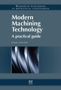 Cover image: Modern Machining Technology: A Practical Guide 9780857090997