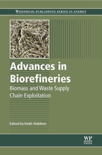 Cover image: Advances in Biorefineries: Biomass and Waste Supply Chain Exploitation 9780857095213