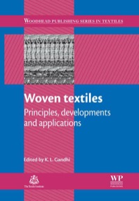 Omslagafbeelding: Woven Textiles: Principles, Technologies And Applications 9781845699307