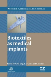 Omslagafbeelding: Biotextiles as Medical Implants 9781845694395