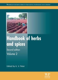 صورة الغلاف: Handbook of Herbs and Spices 9780857090409