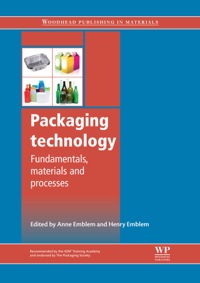 表紙画像: Packaging Technology: Fundamentals, Materials And Processes 9781845696658