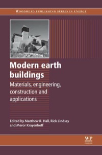 Cover image: Modern Earth Buildings: Materials, Engineering, Constructions And Applications 9780857090263