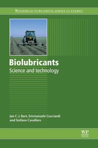 Imagen de portada: Biolubricants: Science And Technology 9780857092632