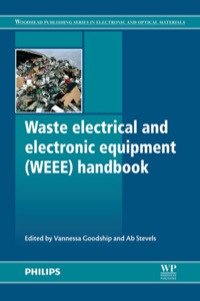 Imagen de portada: Waste Electrical and Electronic Equipment (WEEE) Handbook 9780857090898