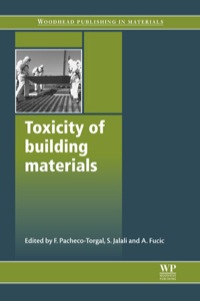 Imagen de portada: Toxicity of Building Materials 9780857091222