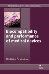 Cover image: Biocompatibility and Performance of Medical Devices 9780857090706