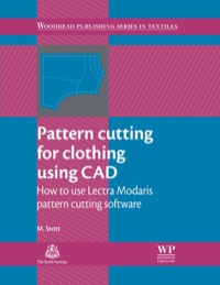 صورة الغلاف: Pattern Cutting for Clothing Using CAD: How To Use Lectra Modaris Pattern Cutting Software 9780857092311
