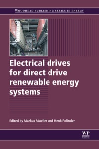 صورة الغلاف: Electrical Drives for Direct Drive Renewable Energy Systems 9781845697839