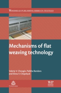 Imagen de portada: Mechanisms of Flat Weaving Technology 9780857097804