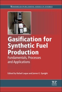 Cover image: Gasification for Synthetic Fuel Production: Fundamentals, Processes and Applications 9780857098023