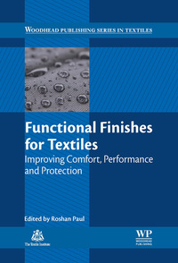 Cover image: Functional Finishes for Textiles: Improving Comfort, Performance and Protection 9780857098399