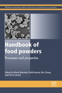 Cover image: Handbook of Food Powders: Processes and Properties 9780857095138