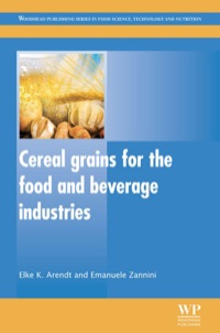 Imagen de portada: Cereal Grains for the Food and Beverage Industries 9780857094131