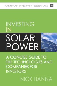 Omslagafbeelding: Investing In Solar Power 9780857190697