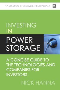 Cover image: Investing In Power Storage 9780857190734
