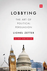 Cover image: Lobbying 3rd edition 9780857194107