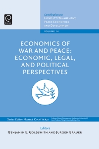 Cover image: Economics of War and Peace 9780857240040