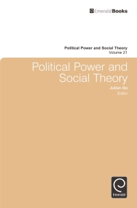 Cover image: Political Power and Social Theory 9780857243256