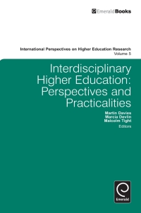 Cover image: Interdisciplinary Higher Education 9780857243713